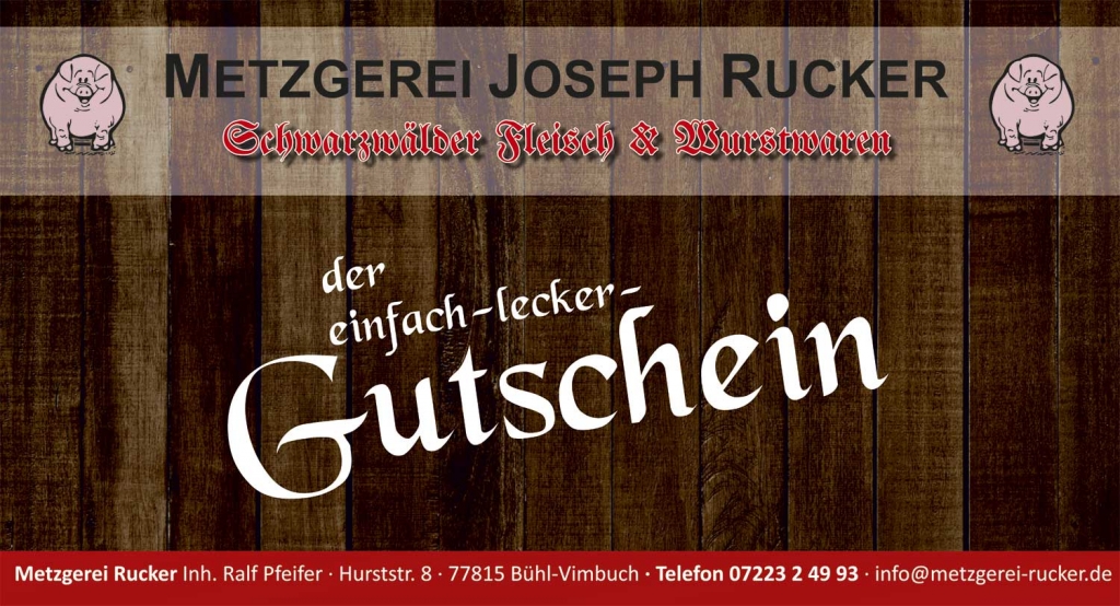 Rucker Gutschein